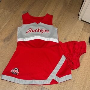 Kids Buckeyes Cheerleader Costume